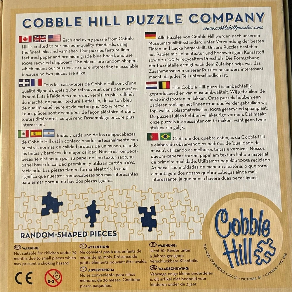 Cobble Hill Puzzle Company Frog Pile Puzzle - Picture 2 of 3